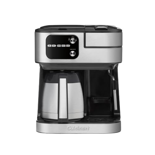 Cuisinart Coffee Center Barista Bar 4-in-1 Coffee Maker, Single-Serve Pods Compatible, Coffeemaker, Three Brewing Sizes, SS-4N1MBNAS, Black