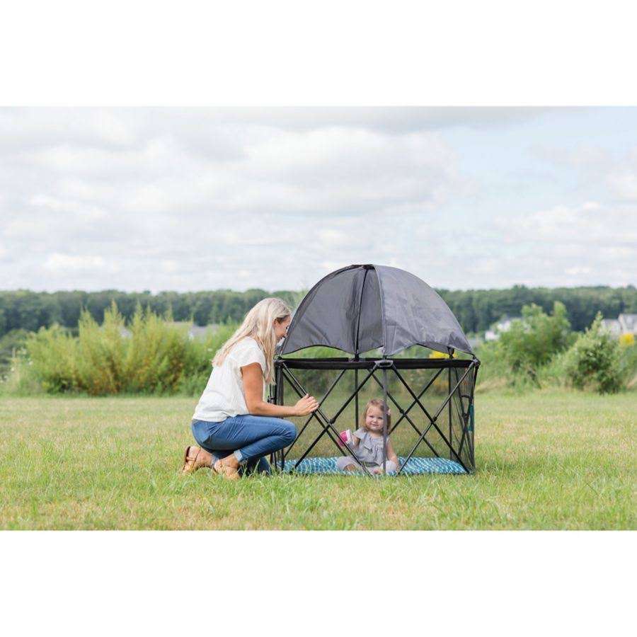 Baby Delight Go with Me Eclipse - Portable Playard with Canopy
