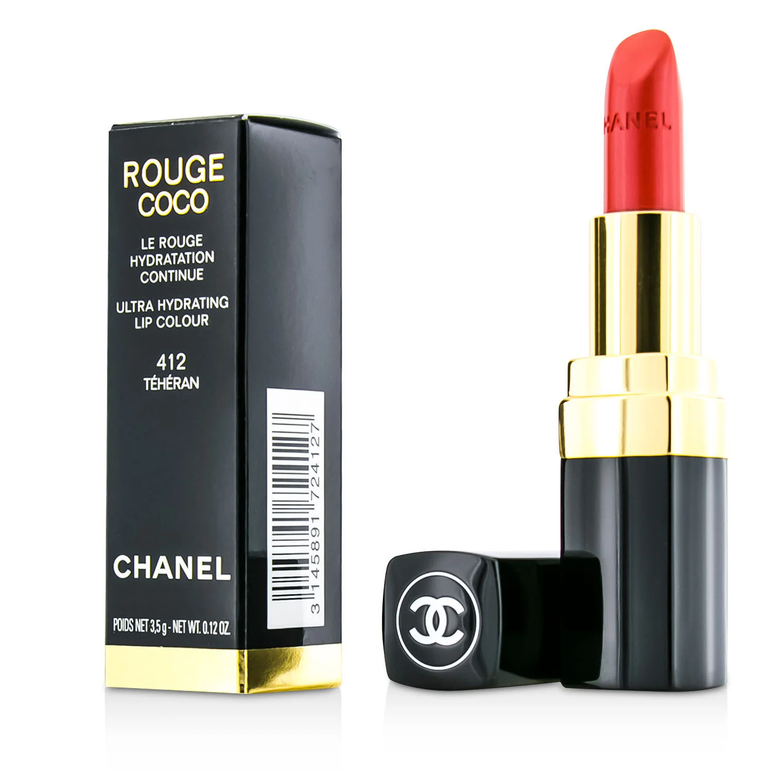 Chanel Rouge Coco Ultra Hydrating Lip Colour - # 424 Edith 3.5g/0.12oz