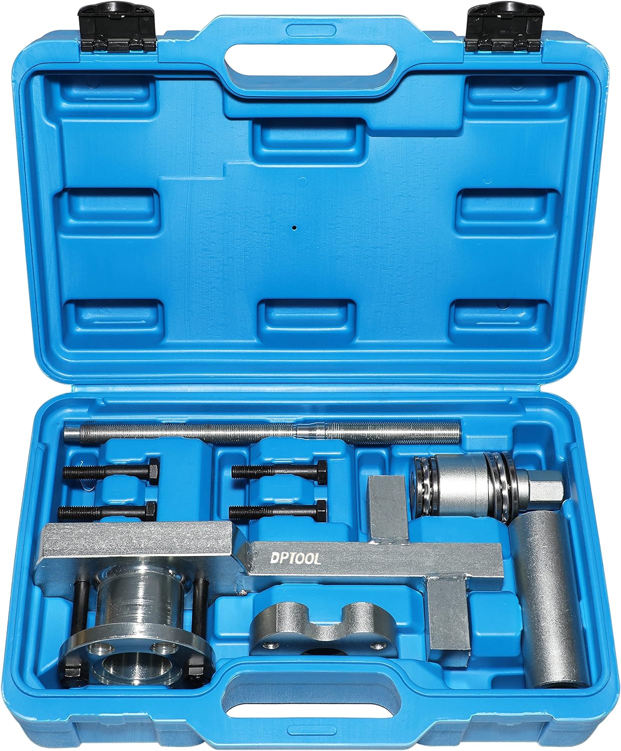 Crankshaft Pulley Removal Install Tool Crankshaft Damper Remover Puller Compatible with Jaguar Land Rover 3.0 V6