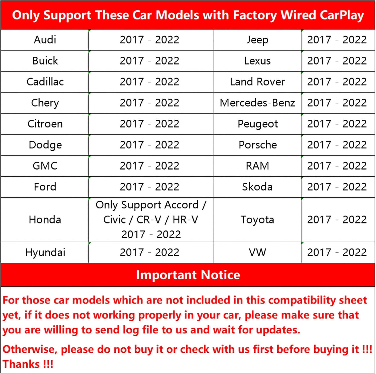 MMB Wireless CarPlay Dongle Android 11.0 AI Box, Compatible with Audi Benz VW Toyota Honda Porsche Ford 2018-2022 with Factory Wired CarPlay