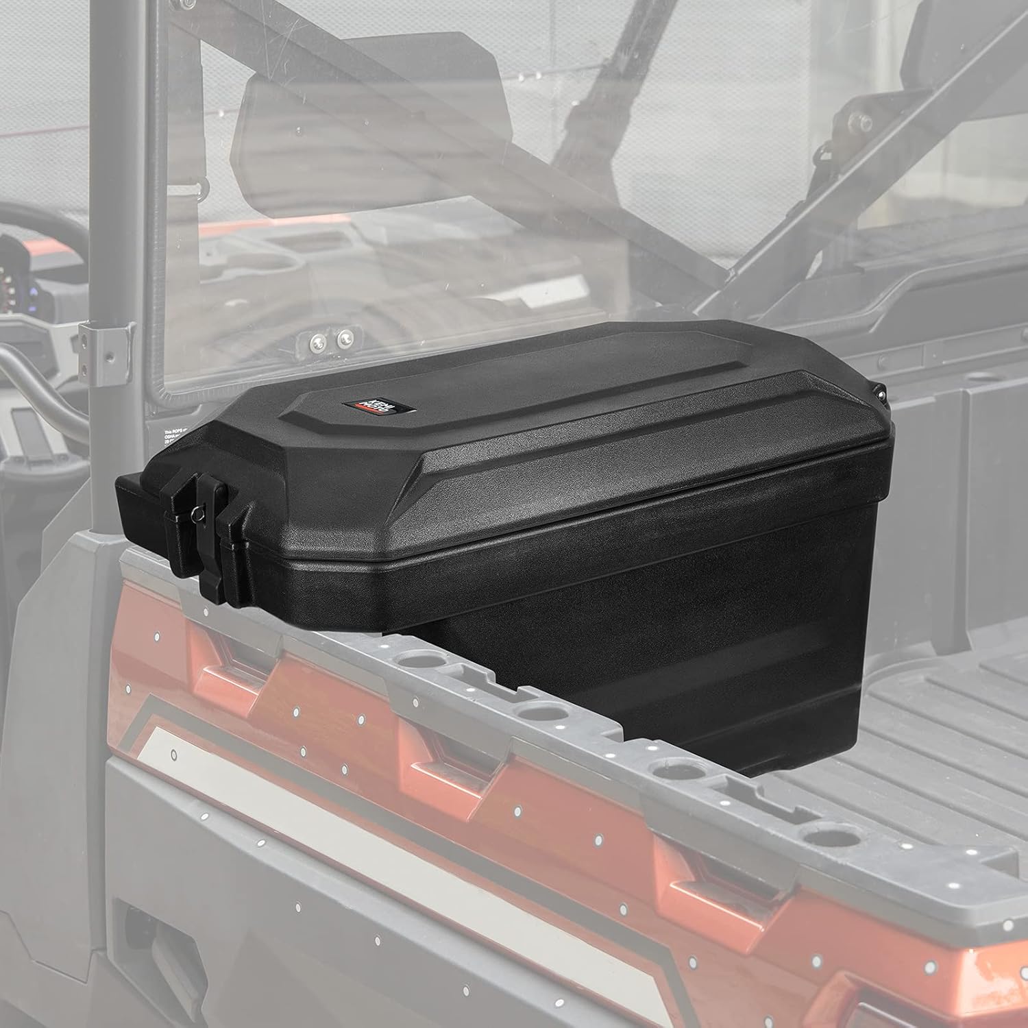 Ranger Storage Box, kemimoto 45 L Waterproof Ranger Bed Cargo Box Compatible with 2013-2022 Polaris Ranger 570 700 900 1000/Ranger XP (Left Side)