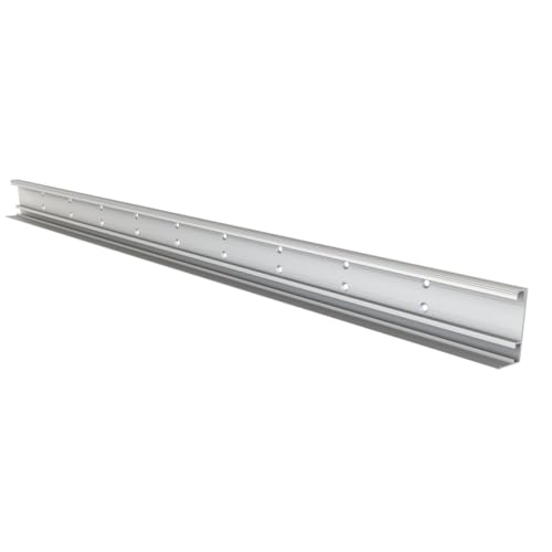 Ghost Concealed Soft Close Sliding Barn Door Track Floating Back Hidden Sliding Door Rail Set (100cm(3.3ft) kit)