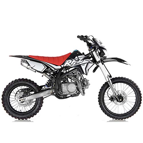 X-PRO 125cc Adult Gas Dirt Pitbike with Headlight, Black