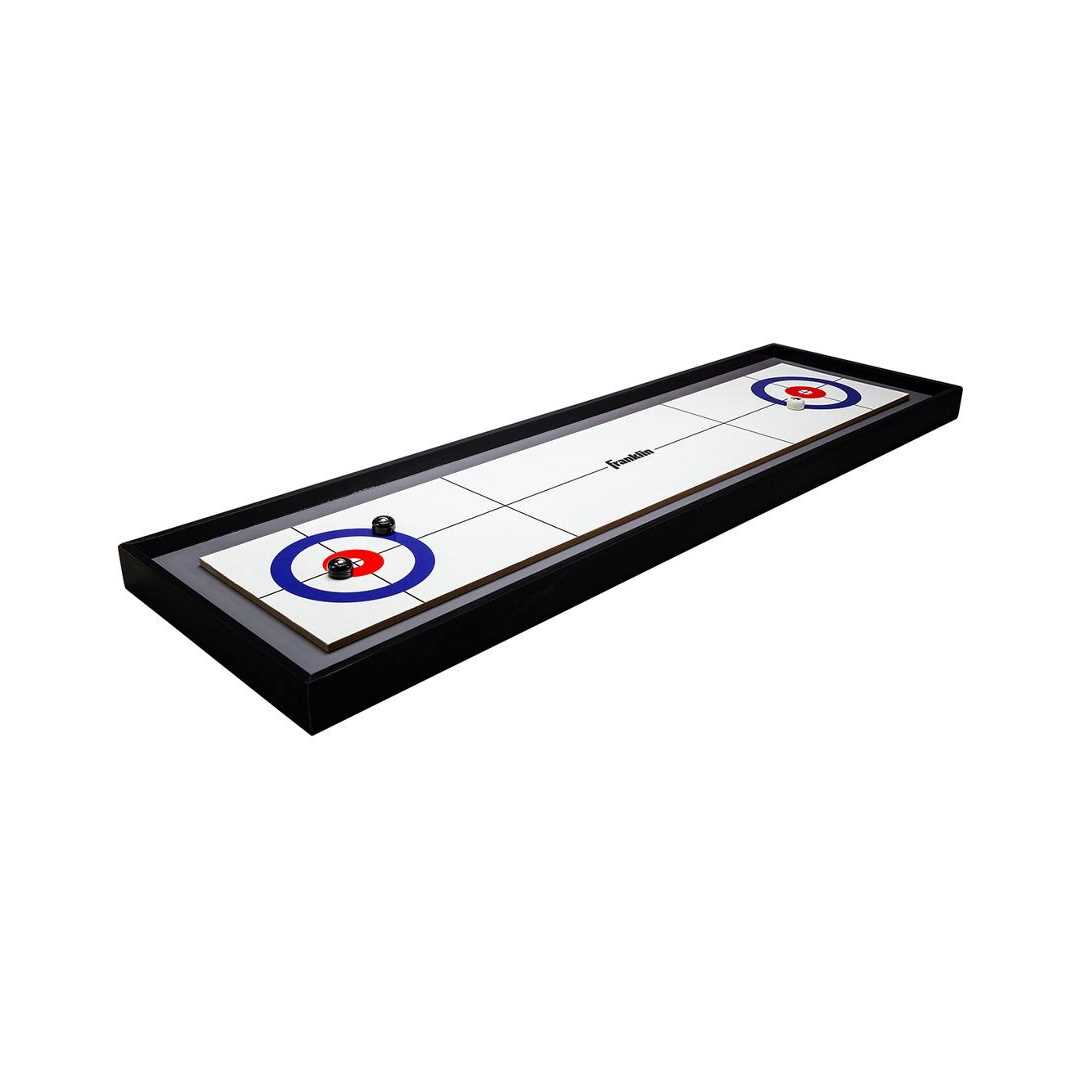 Franklin Sports 2-in-1 Shuffleboard Table and Curling Set - Sports Supplies Online Store
