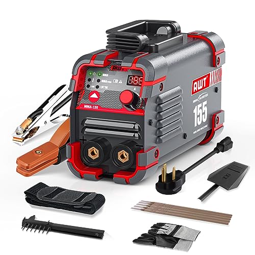 AWT Stick Welder 155Amp Mini Welder 2 in 1 ARC Welder/Lift TIG Welding Machine 110/220V with VRD