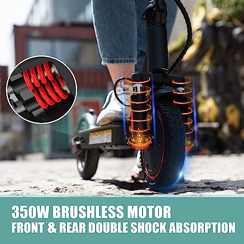 EVERCROSS Electric Scooter, 350W/500W Electric Scooter Adults, 8.5"/10" Tires, Up to 19/22 Miles Range