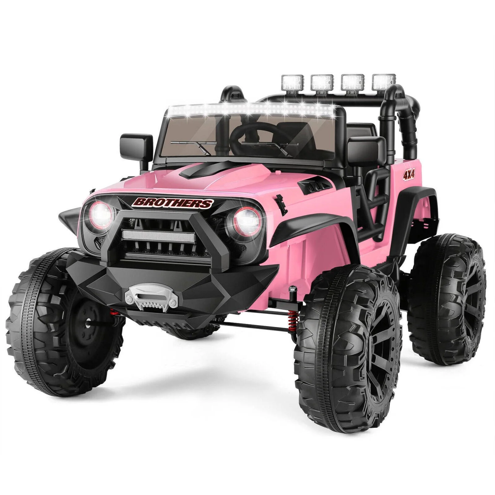 2-Seater 24V Electric Ride-On Truck with Bluetooth and Remote Control - 400W Power - Curated Treasures Market