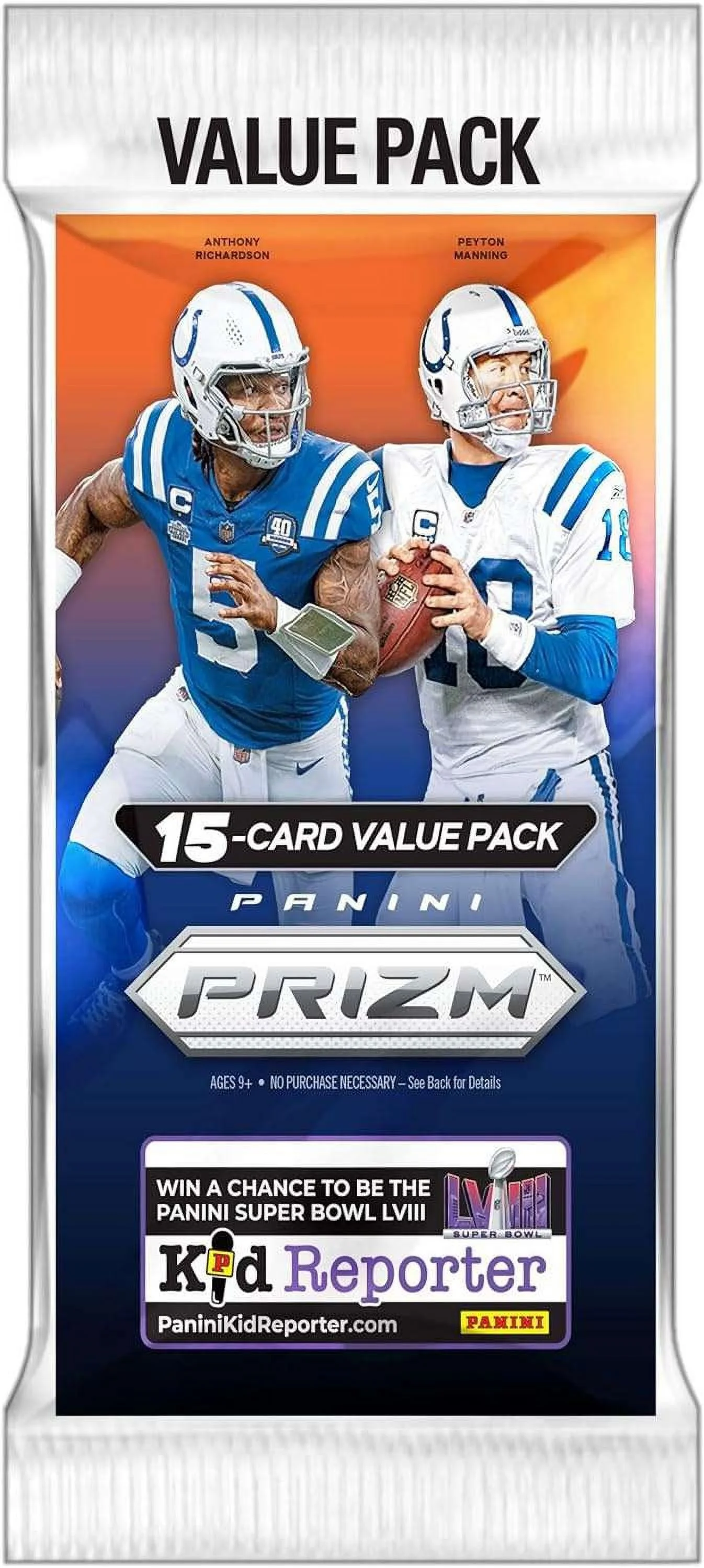 2023 Panini Prizm NFL Football Cards 12pk Fat Pack Box.