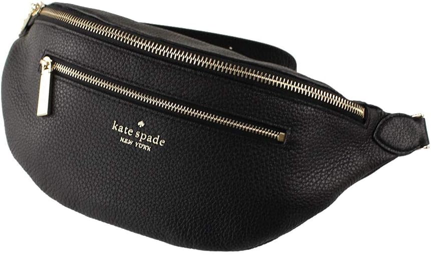 Kate Spade New York Leila Pebble Leather Belt Bag (black)