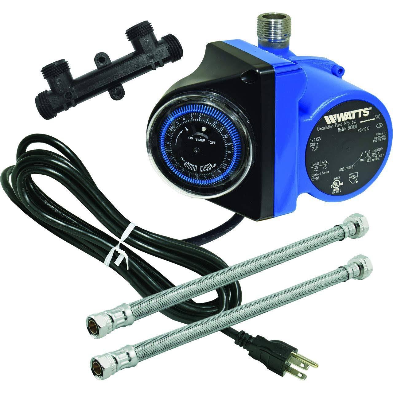 Watts 500800 Hot Water Recirculating System with Built-in Timer