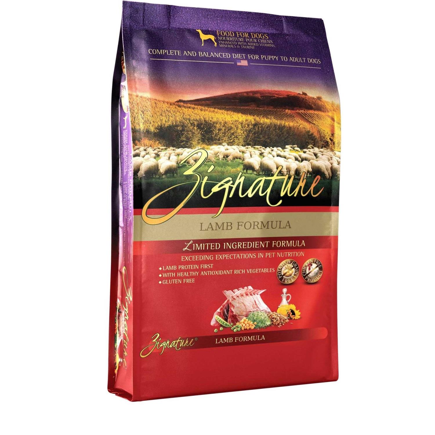 Zignature Lamb Limited Ingredient Formula Dry Dog Food - Pet Supplies online store