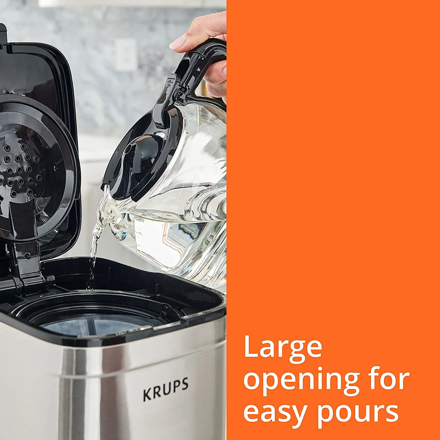 KRUPS Simply Brew Drip Coffee Maker, 14 Cups