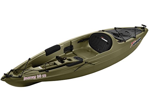 Sun Dolphin Journey 10-Foot Sit-on-top Fishing Kayak