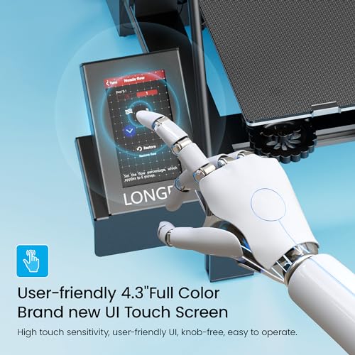 Longer LK5 Pro 3 3D Printer 11.8x11.8x15.7in Large Printing Size FDM 3D Printer Fully Open Source Motherboard Upgrade TMC 2209 with Resume Printing