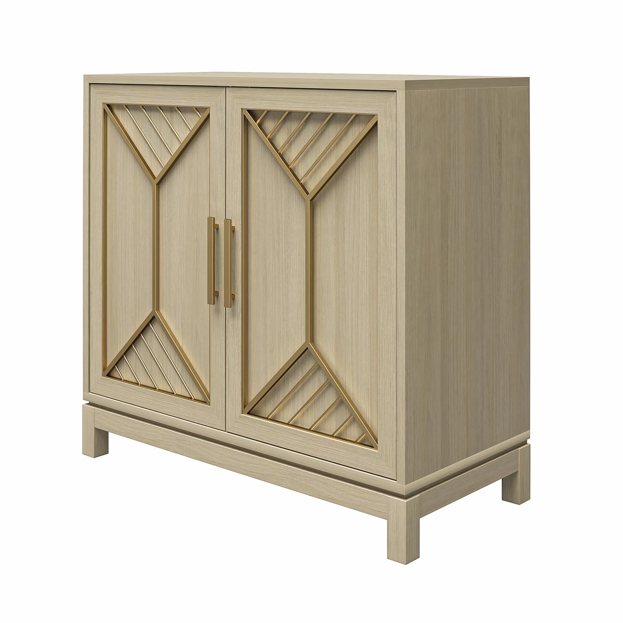 Mr. Kate Neely Accent Cabinet, Pale Oak