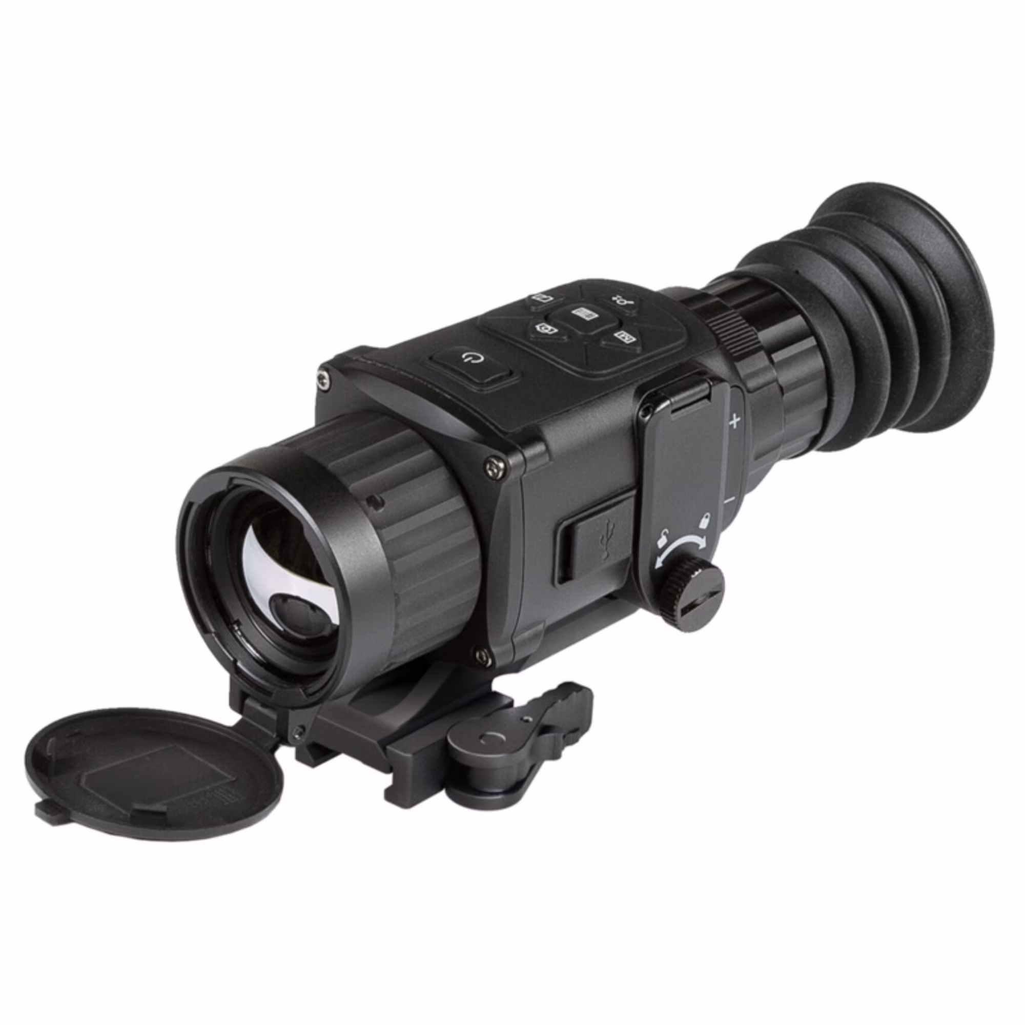 AGM Rattler TS35-384 Compact Medium Range Thermal Imaging Rifle Scope 384x288 (50 Hz), 35 mm lens.