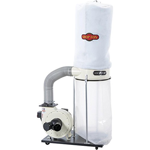 SHOP FOX W1685 1.5-Horsepower 1,280 CFM Dust Collector