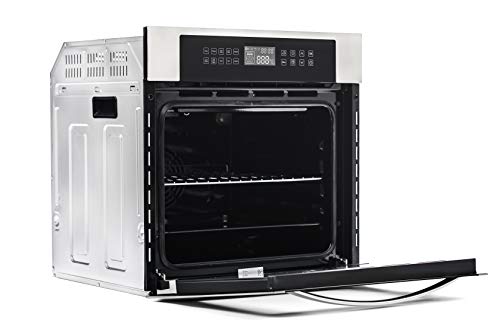 Empava 24" Electric Convection Single Wall Oven 10 Cooking Functions Deluxe