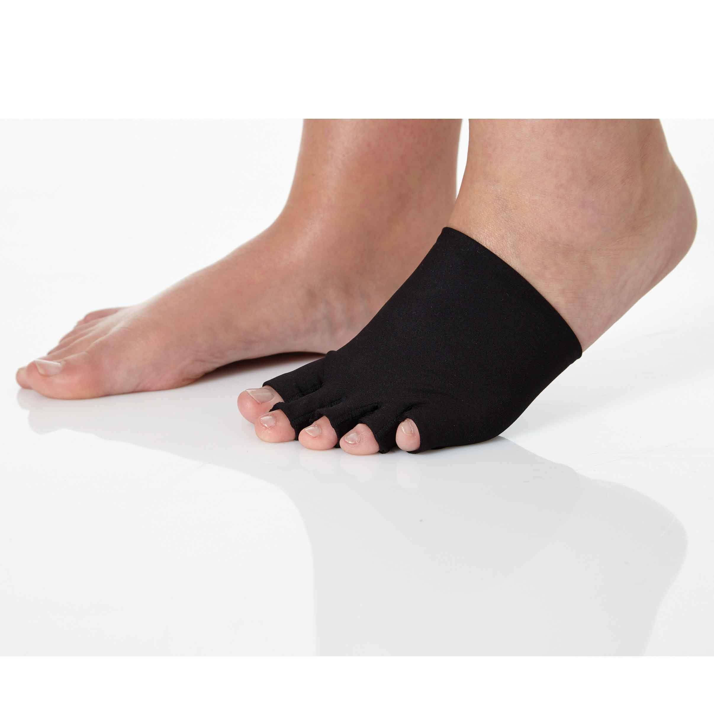Farrow Toe Cap 20-30mmHg - Black, Medium