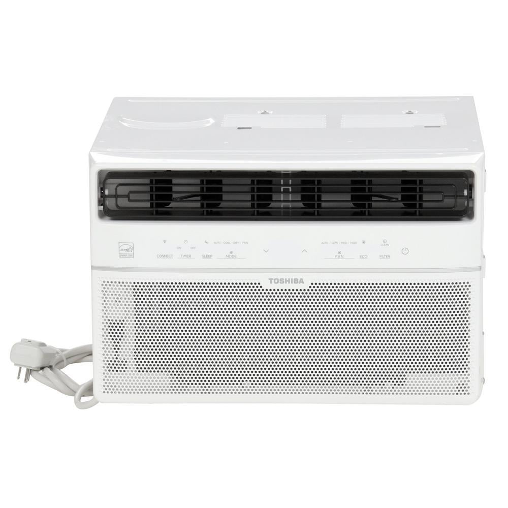 Restored Toshiba 10,000 BTU 115V WiFi Portable Air Conditioner with Dehumidifier Mode (Refurbished)