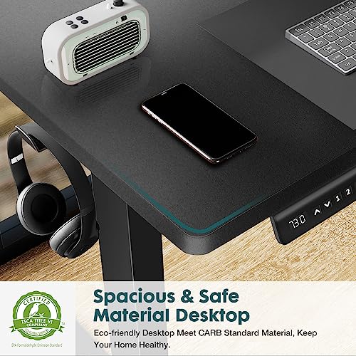 Standing Desk, Adjustable Height Electric Sit Stand Up Down Computer Table