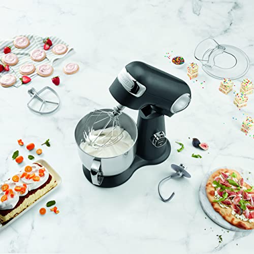 Cuisinart SMD-50BC Precision Pro 5.5-Quart Digital Stand Mixer With 12-Speeds, 3 Preprogrammed Food Prep Settings, Mixing Bowl, Whisk