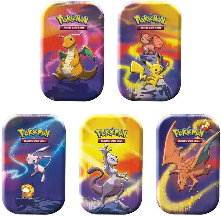 Pokemon TCG: Kanto Power Mini Tin Display Box (10 Mini Tins)