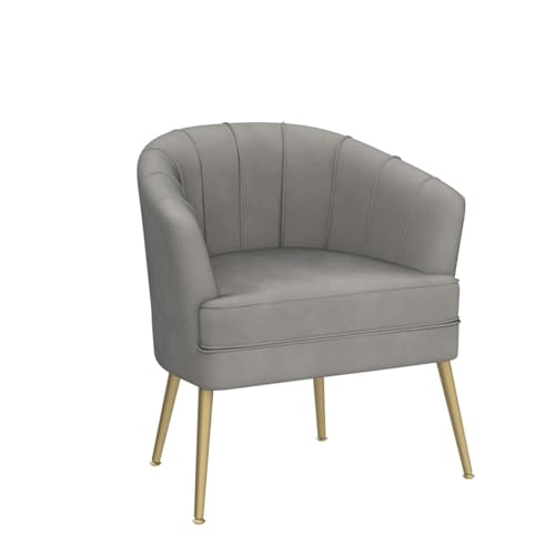 Andeworld Velvet Accent Chair, Upholstered Modern Single Sofa Side Chair