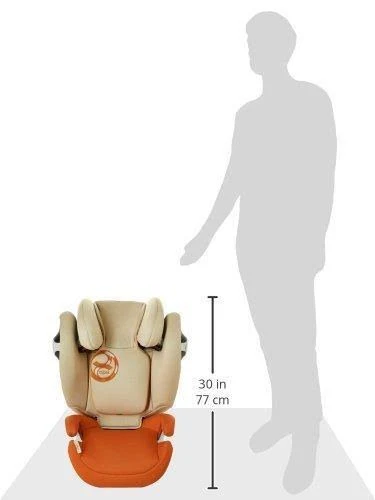 Cybex Solution M-fix Booster Car Seat, Autumn Gold