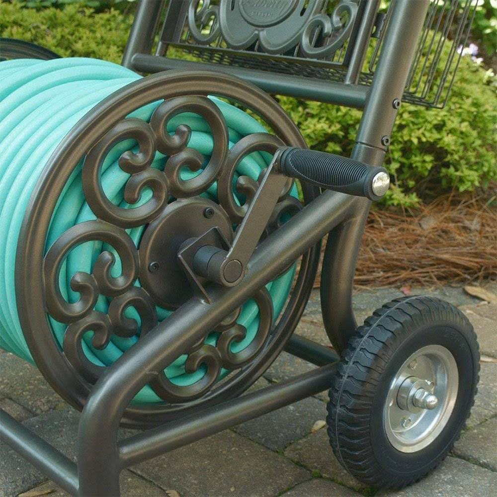 Liberty Garden 2-Wheel Decorative Hose Cart 301