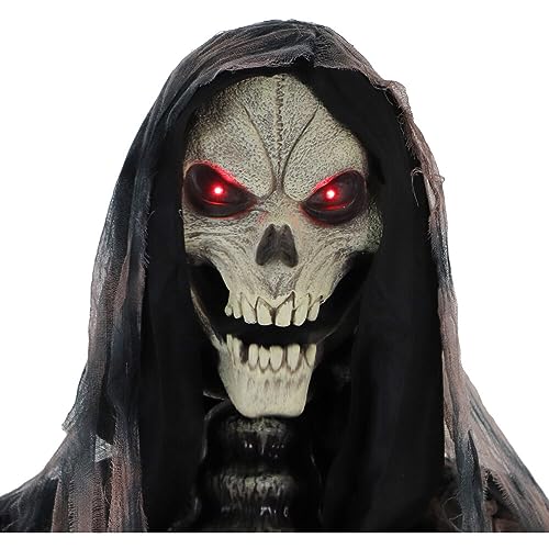 Haunted Hill Farm Motion-Activated 7.5-Ft. Tall Smoldering Ghoul
