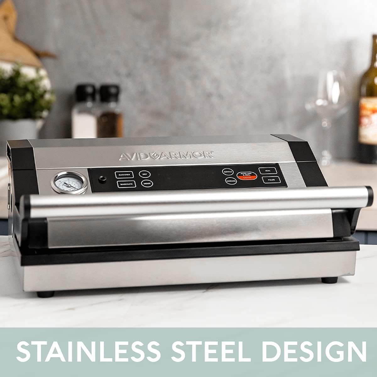 Avid Armor - Vacuum Sealer Machine A420, Vacuum Food Sealer for Foods, Meat Sealers Vacuum Packing Machine