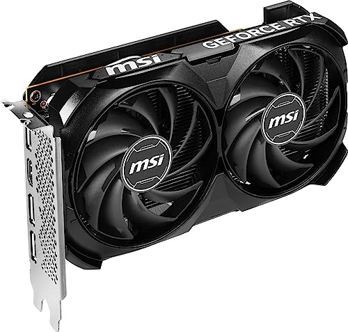 MSI Gaming GeForce RTX 4060 8GB GDRR6 Extreme Clock: 2505 MHz 128-Bit HDMI/DP Nvlink TORX Fan 4.0 Ada Lovelace Architecture Graphics Card (RTX 4060