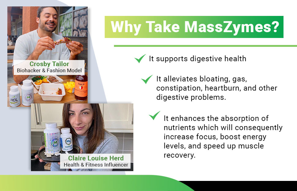 MassZymes & P3-OM by BiOptimizers (370 Capsules)