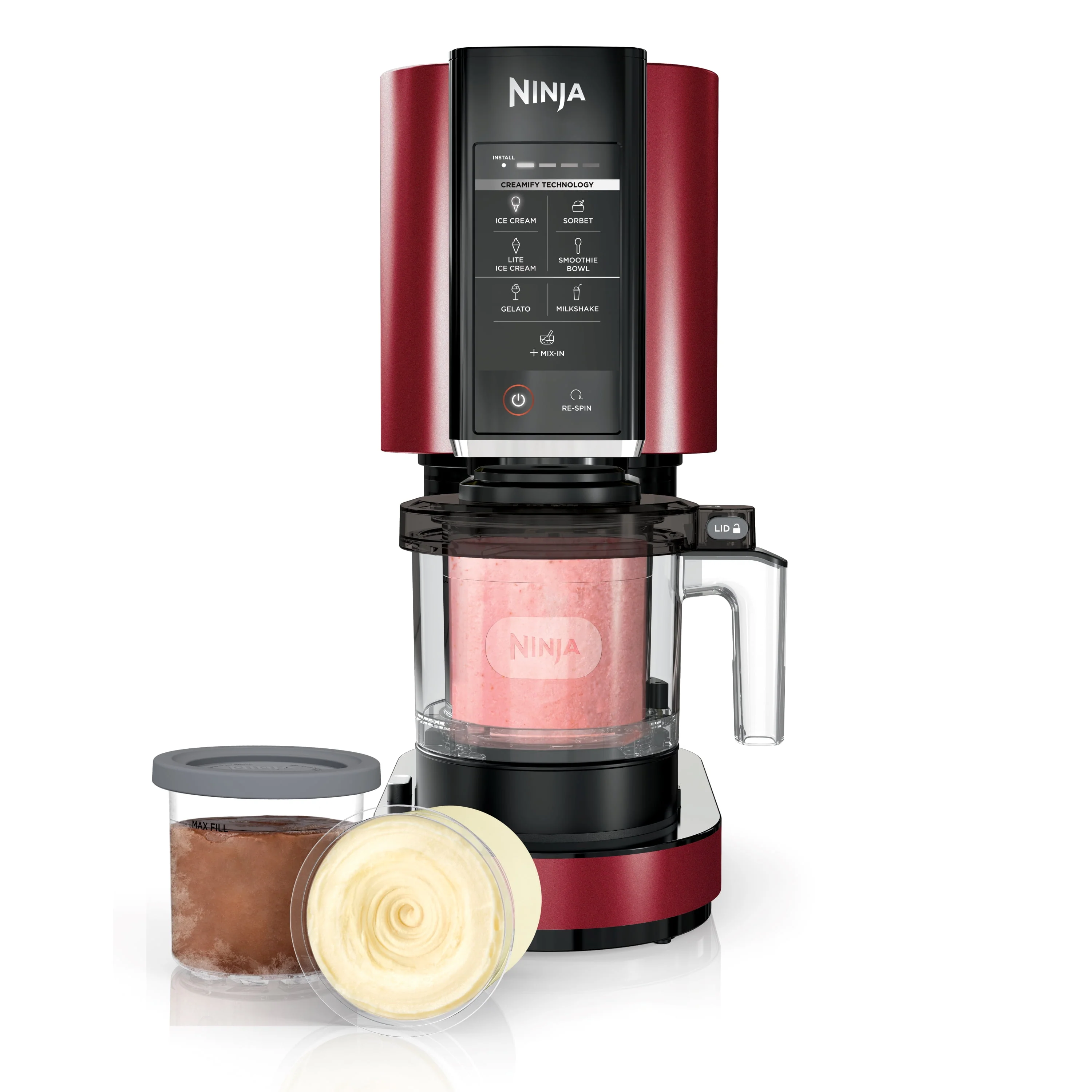 Ninja鈩?CREAMi鈩? Ice Cream Maker, 7 One-Touch Programs, Blue - NC301NV