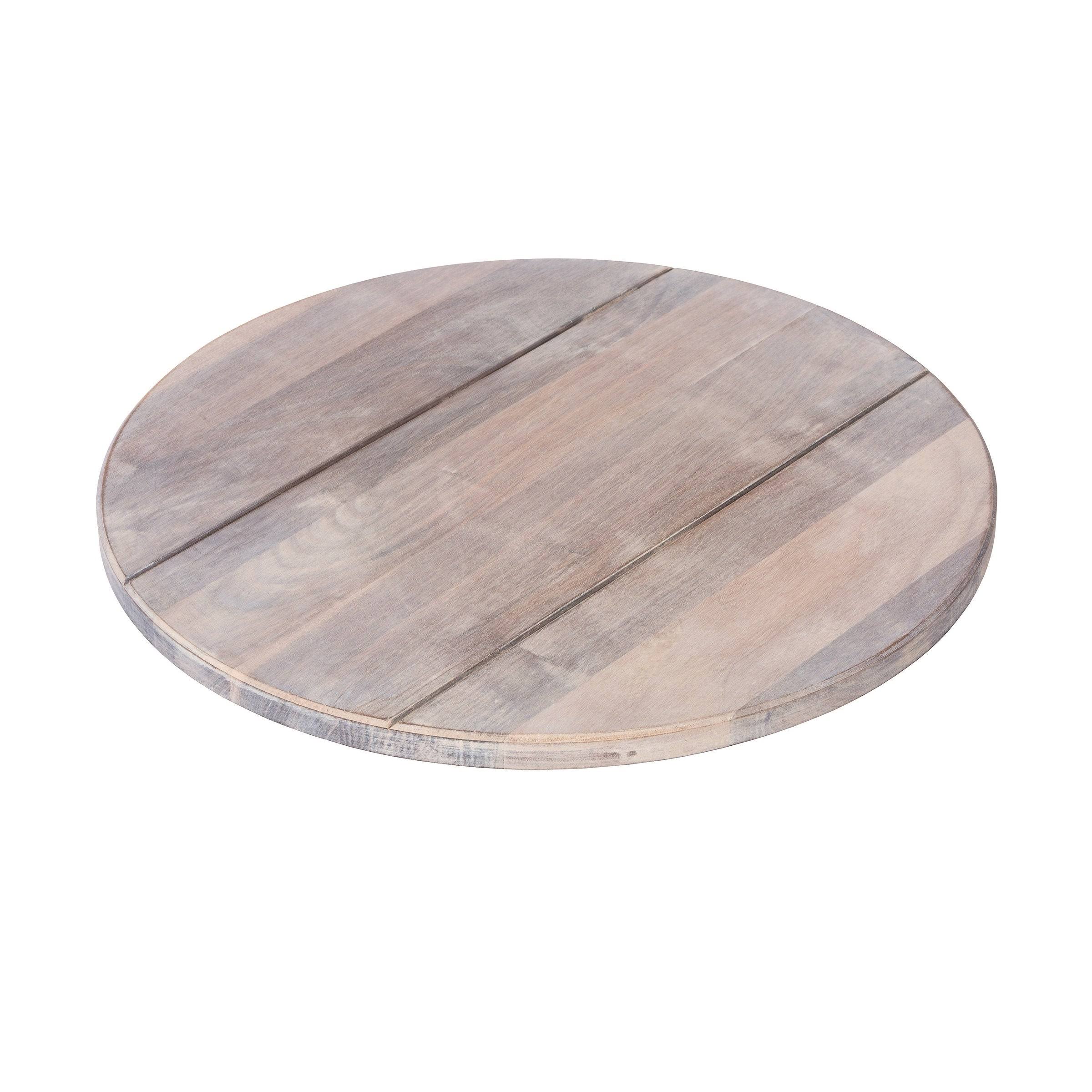 J.K. Adams Wood Lazy Susan - Handmade - Brown