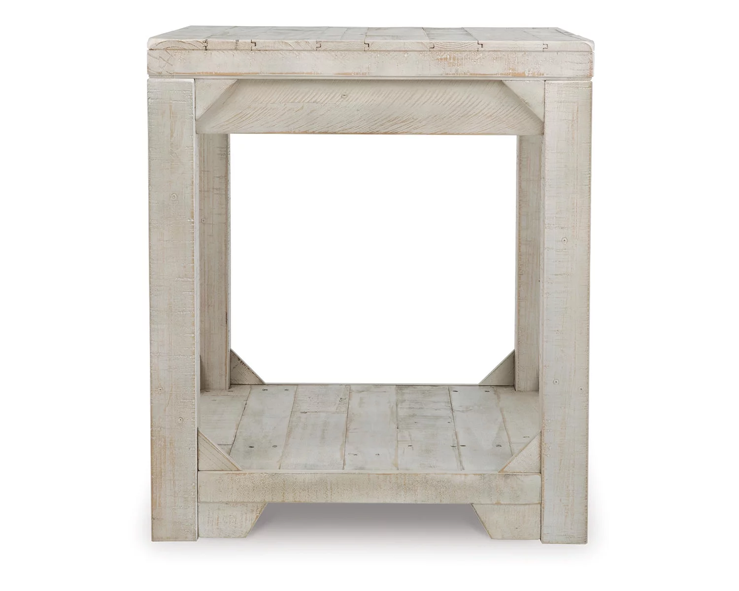 Signature Design by Ashley Casual Fregine End Table  Whitewash