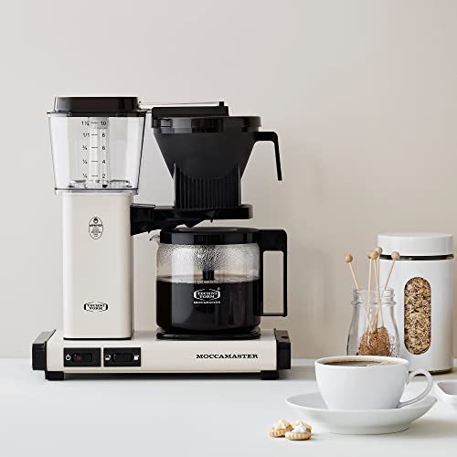 Technivorm Moccamaster 53941 KBGV Select 10-Cup Coffee Maker, Polished Silver, 40 ounce, 1.25l