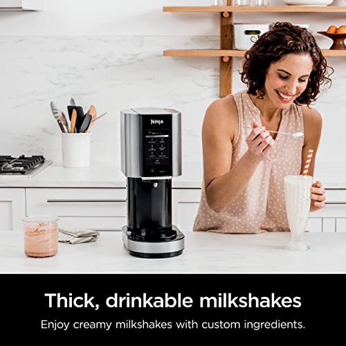 Ninja NC301 CREAMi Ice Cream Maker, for Gelato, Mix-ins, Milkshakes, Sorbet, Smoothie Bowls & More, 7 One-Touch Programs