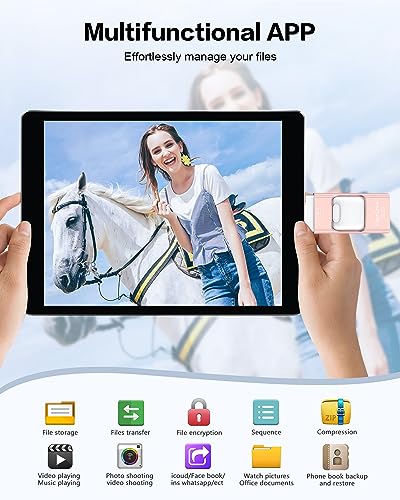 256GB Flash Drive for iPhone Photo Stick