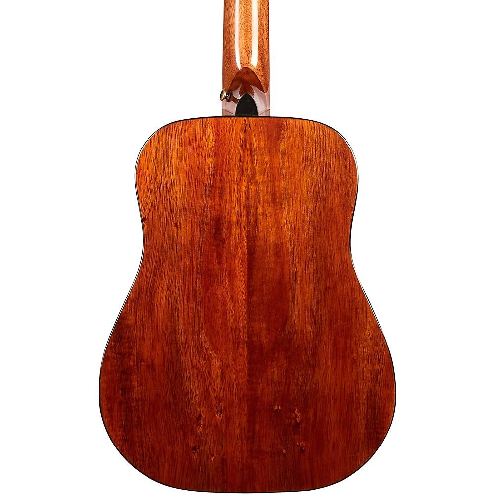 D&Angelico Premier Utica Koa Mini Acoustic Guitar Natural