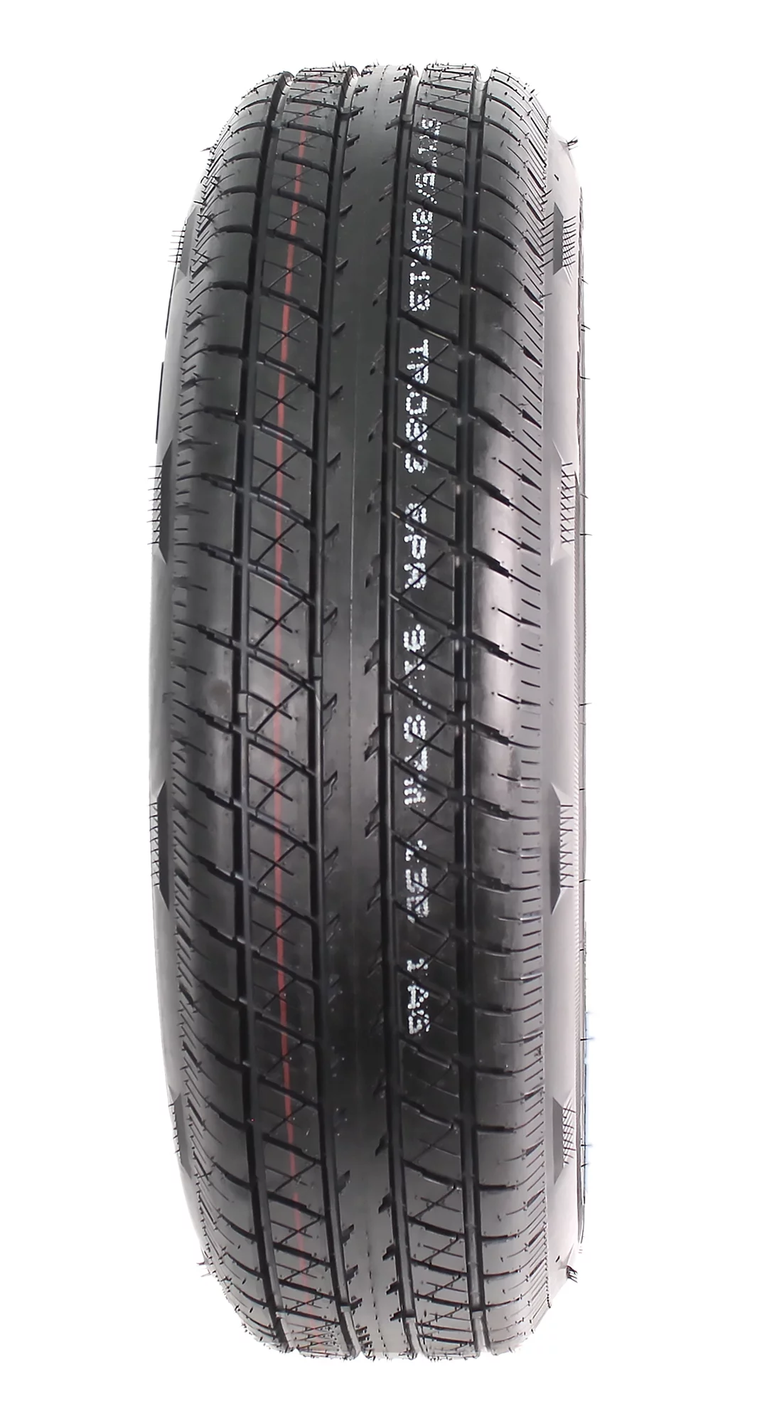 2-Pk Radial Trailer Tire On Rim ST175/80R13 175/80R-13 C 5 Lug White Spoke Wheel