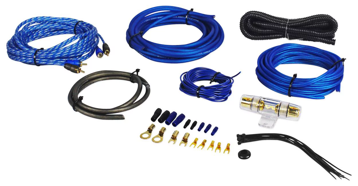 AudioControl ACM-2.300 Micro 300w 2 Channel Car Amplifier+Amp Kit Audio Control