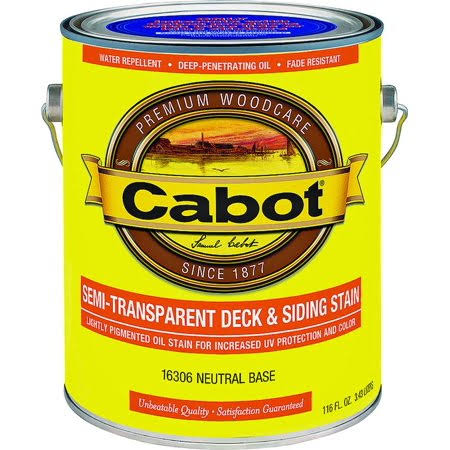 Cabot 16306 Exterior Oil Stain (Case of 4)