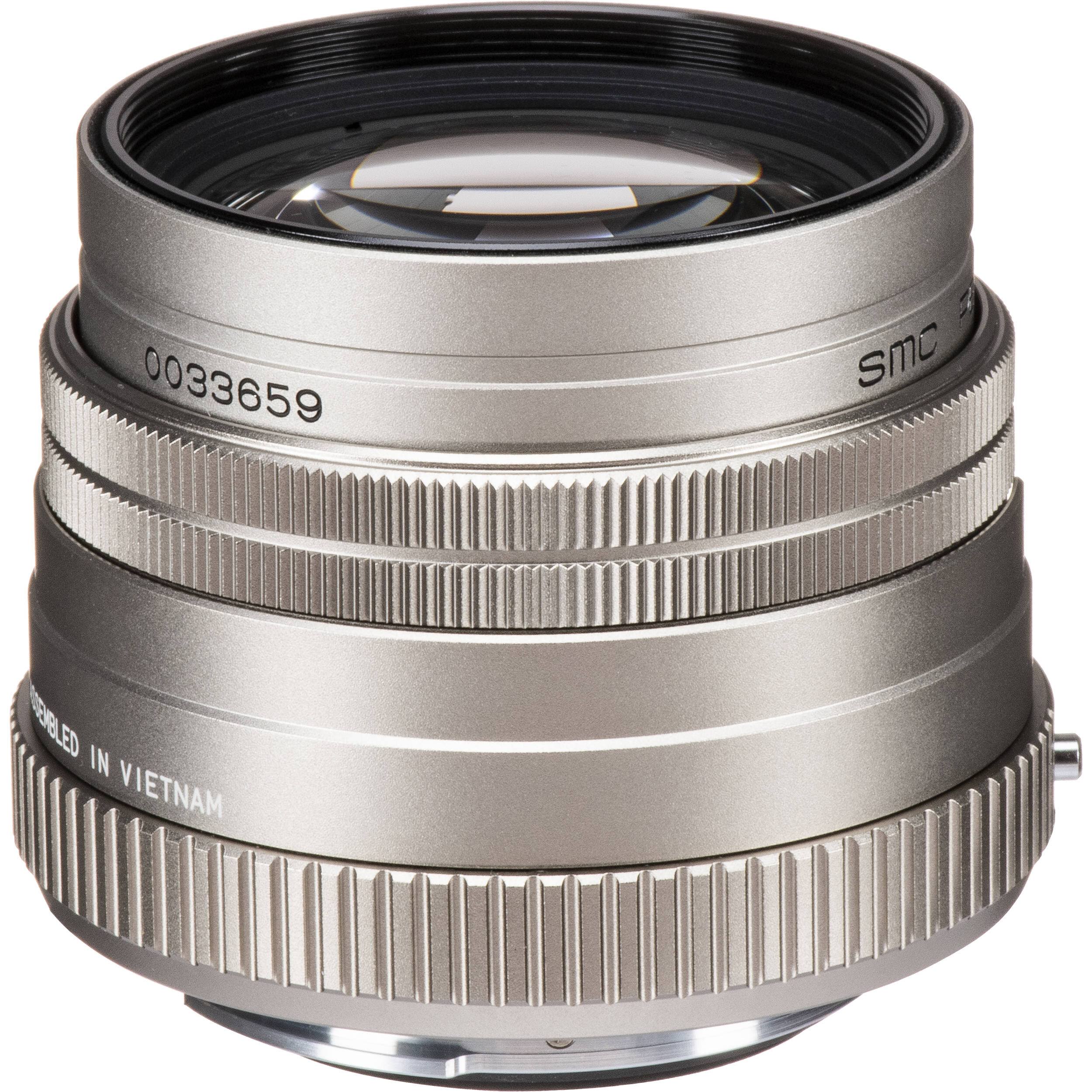 Pentax SMC Pentax-FA 77mm f/1.8 Limited Lens (Silver)