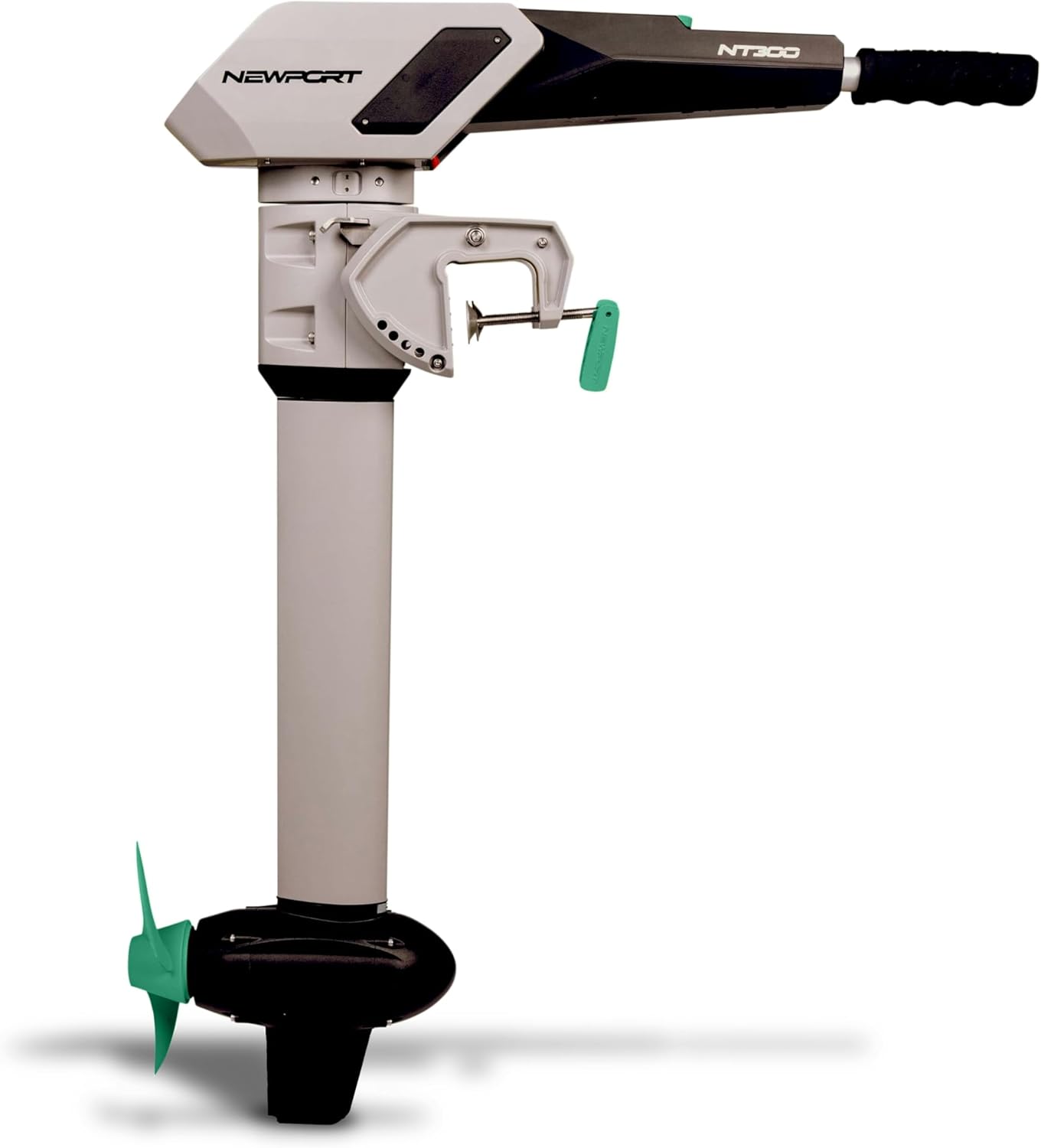 Newport NT300 Electric Outboard Motor - 3HP 1300W Brushless Direct Drive, 66-Mile Range, Ultra-Quiet, Maintenance-Free, Portable