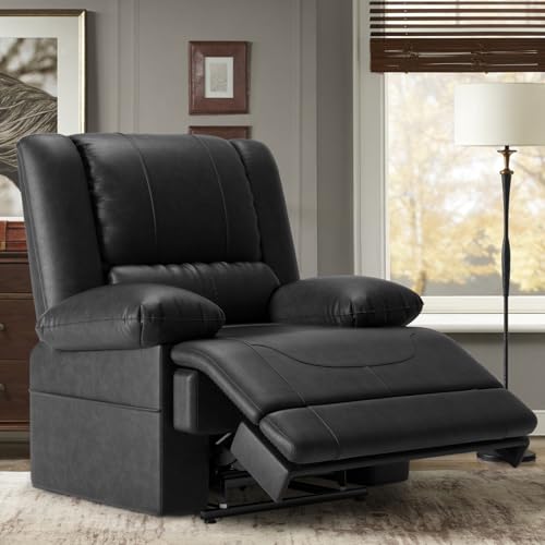 Large Dual Motor Power Lift Recliner Chair with Massage and Heat for Elderly People, Infinite Position,USB Ports and Remote Control