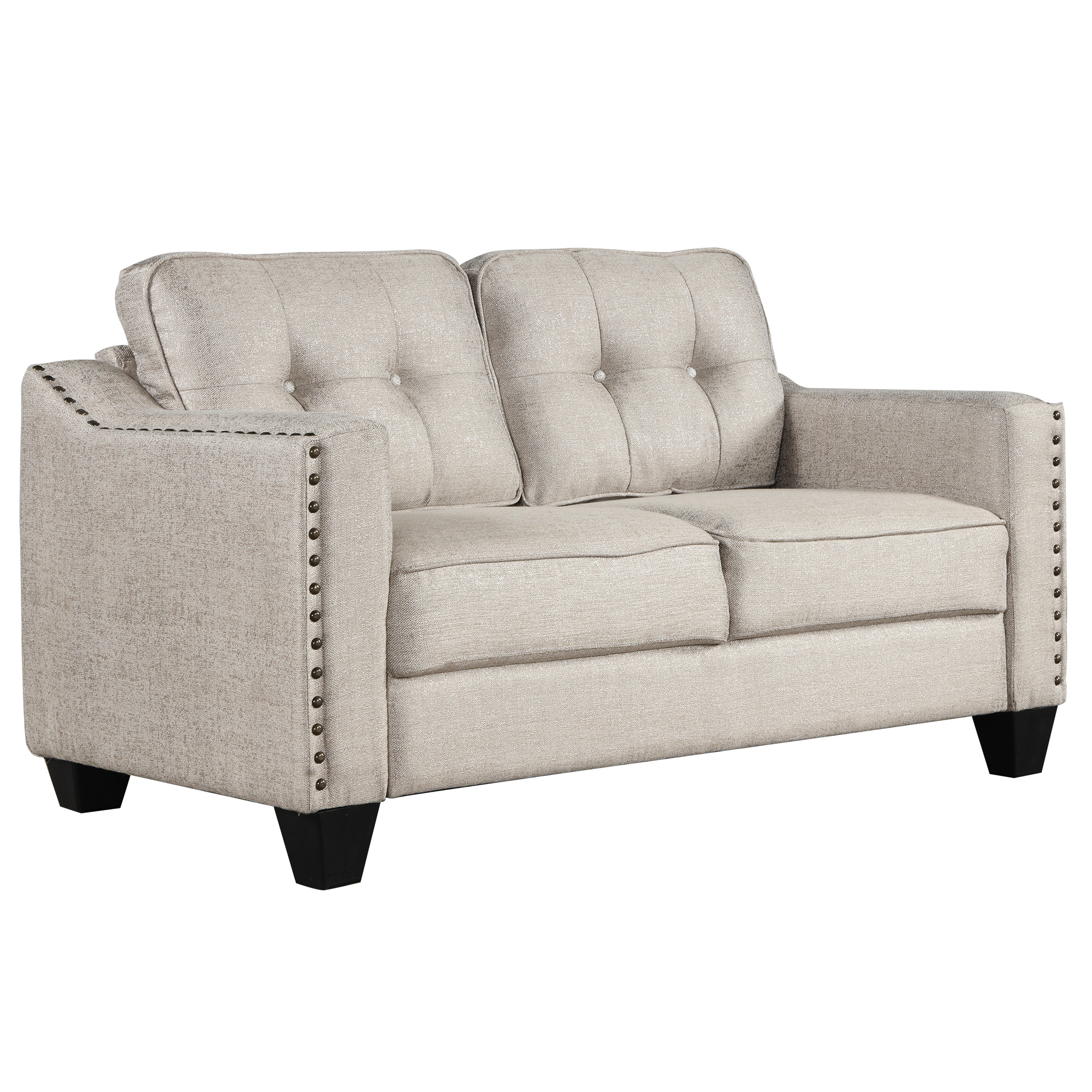 LANTRO JS 3 Piece Living Room Set with tufted cushions