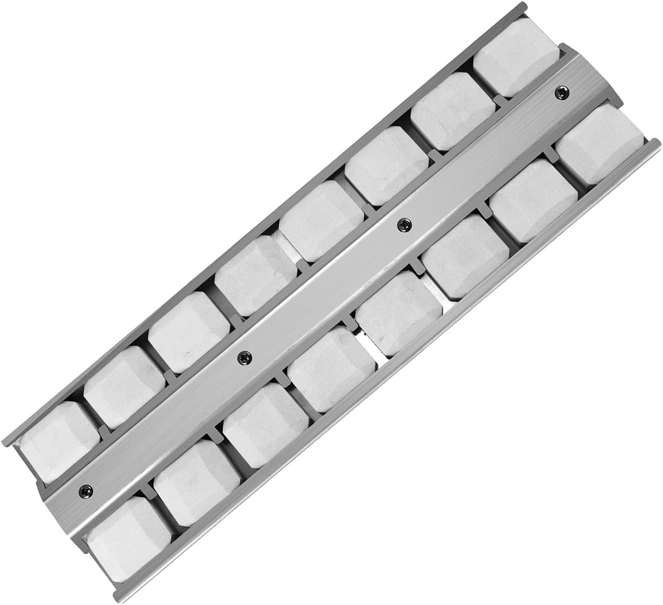 Folocy 18" X 5-1/2" BBQ Grill Briquette Tray Heat Plates Shield, Replace Viking OEM 032370-000, BBQ Gas Grill Replacement Parts for VGBQ54224